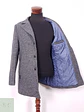 Abrigo Vintage Gris Mezcla Lana - Talla M - Miniatura 7