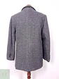 Abrigo Vintage Gris Mezcla Lana - Talla M - Miniatura 8