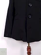 Abrigo Negro Matte Black 80% Lana - Talla SM - Miniatura 3