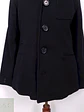 Abrigo Negro Matte Black 80% Lana - Talla SM - Miniatura 4