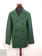 Abrigo Marinero Vintage Verde Mezcla Lana - Talla ML - Miniatura 2