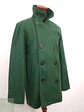 Abrigo Marinero Vintage Verde Mezcla Lana - Talla ML - Miniatura 9