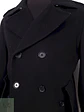 Abrigo Marinero Coolwater Negro 75% Lana - Talla M - Miniatura 5