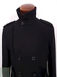 Abrigo Marinero Coolwater Negro 75% Lana - Talla M - Miniatura 7