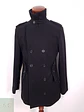 Abrigo Marinero Coolwater Negro 75% Lana - Talla M - Miniatura 9