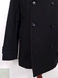 Abrigo Marinero Vintage Negro Mezcla Lana - Talla M - Miniatura 3