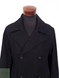 Abrigo Marinero Vintage Negro Mezcla Lana - Talla M - Miniatura 5