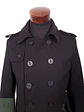 Abrigo Marinero Zara Young Negro Mezcla Lana - Talla S - Miniatura 6