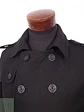 Abrigo Marinero Zara Young Negro Mezcla Lana - Talla S - Miniatura 7