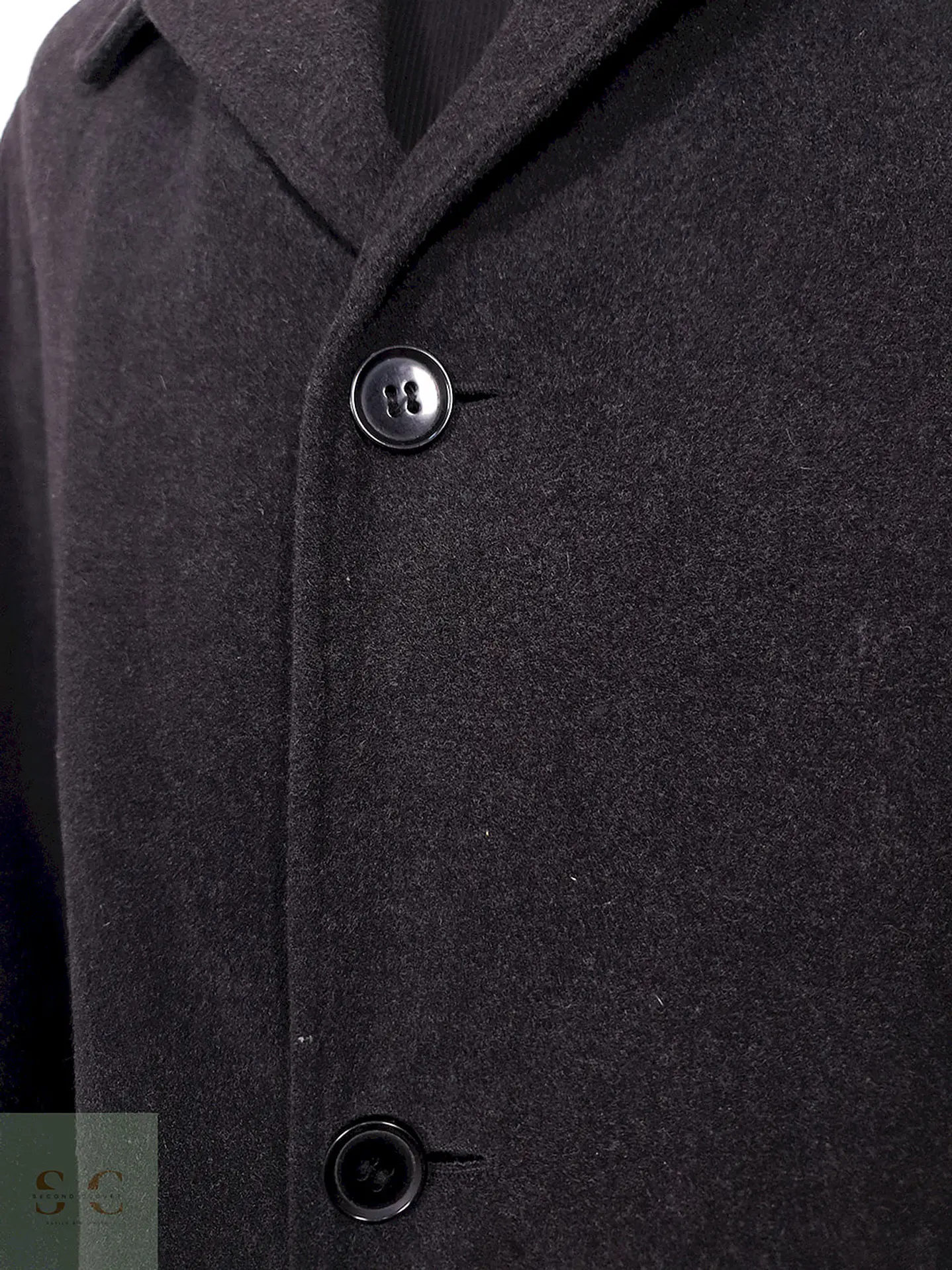 Abrigo Largo Travelmaster Plomo Wool and Cashmere - Talla L 5