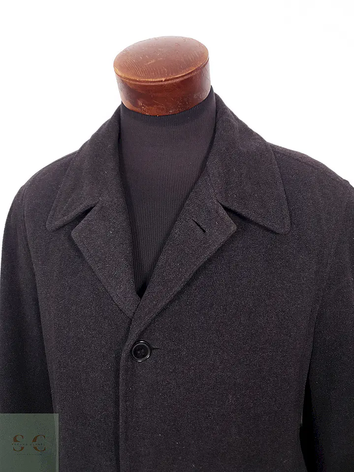 Abrigo Largo Travelmaster Plomo Wool and Cashmere - Talla L 6