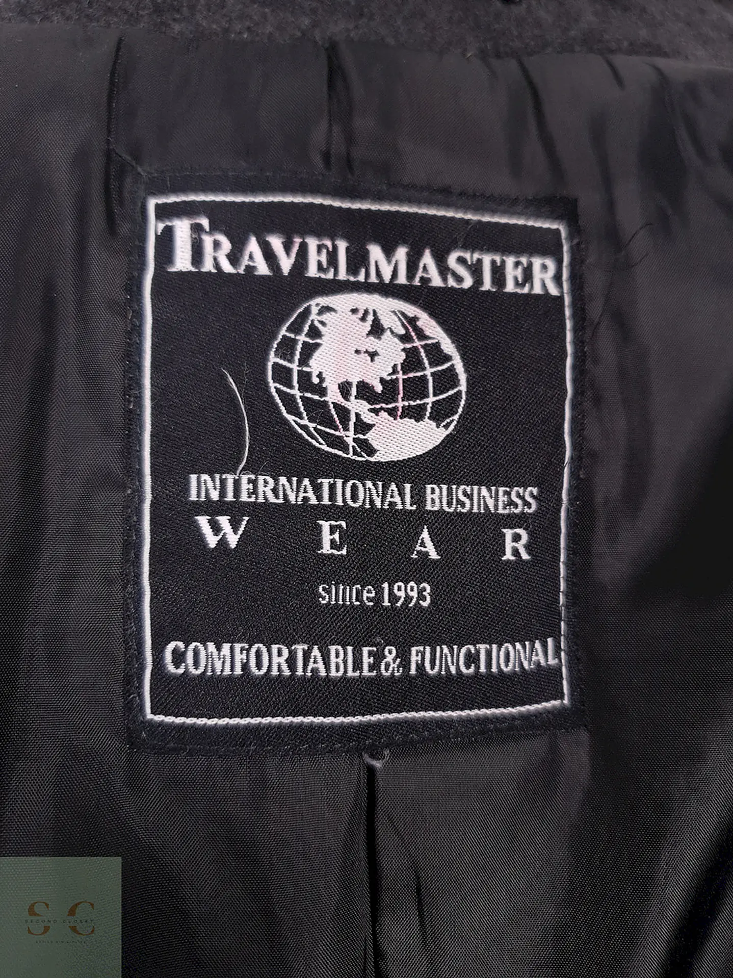 Abrigo Largo Travelmaster Plomo Wool and Cashmere - Talla L 11