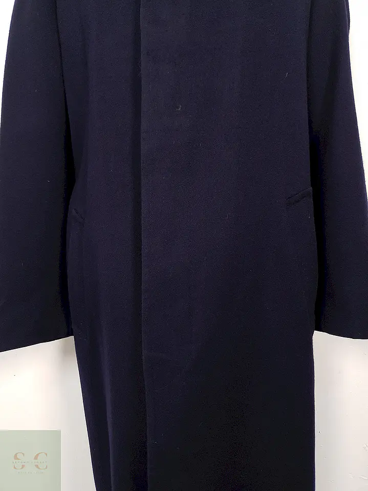 Abrigo largo Fratelli Italia Di Delfino Azul Marino – TALLA L 10