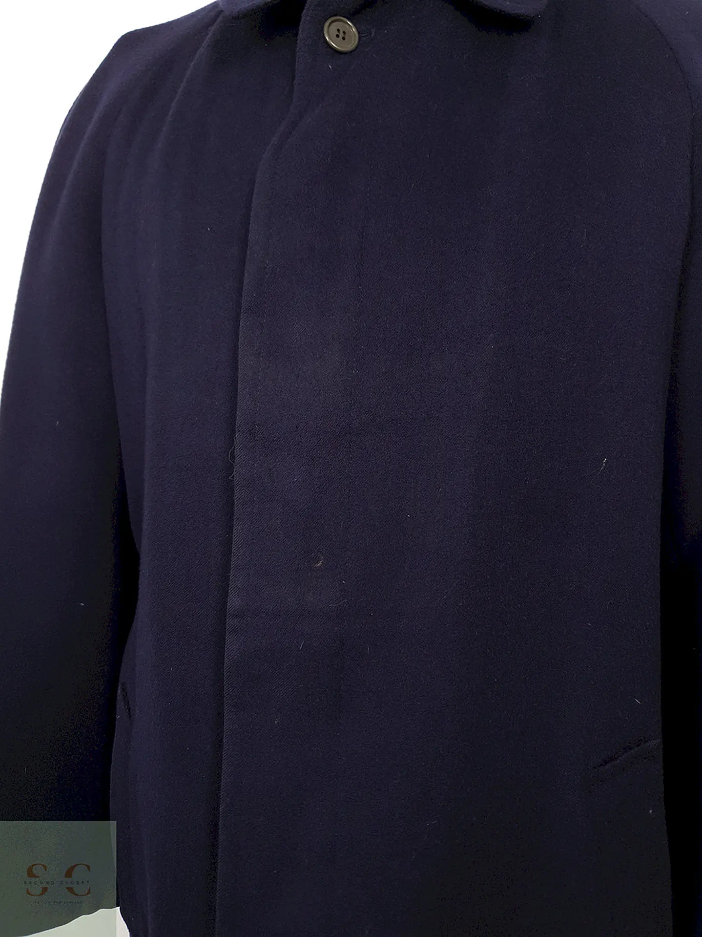 Abrigo largo Fratelli Italia Di Delfino Azul Marino – TALLA L 11