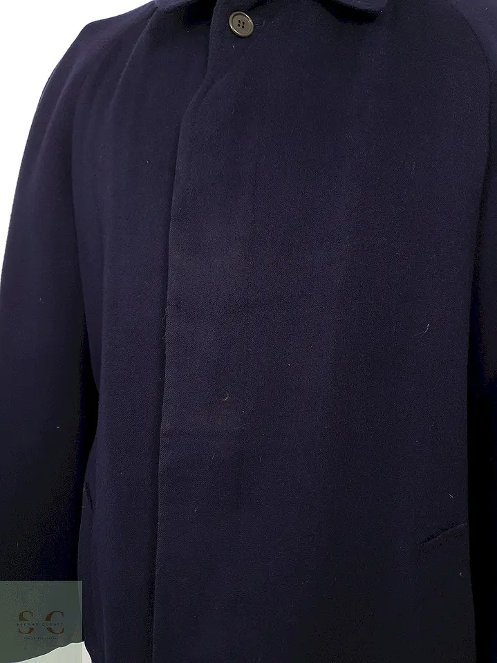 Abrigo largo Fratelli Italia Di Delfino Azul Marino – TALLA L 11