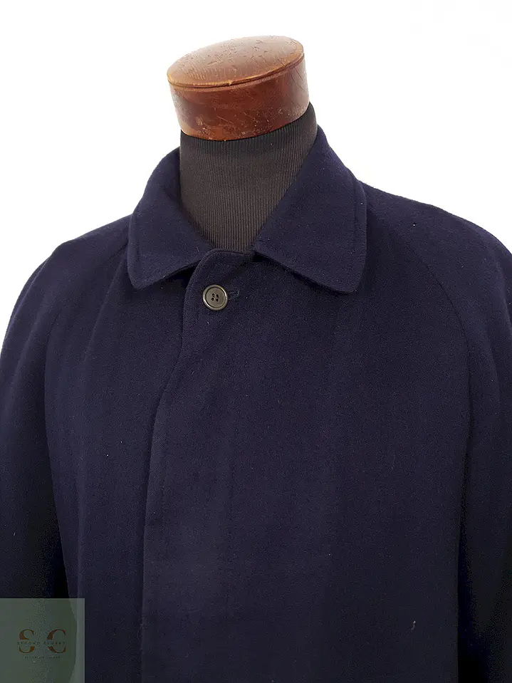 Abrigo largo Fratelli Italia Di Delfino Azul Marino – TALLA L 6