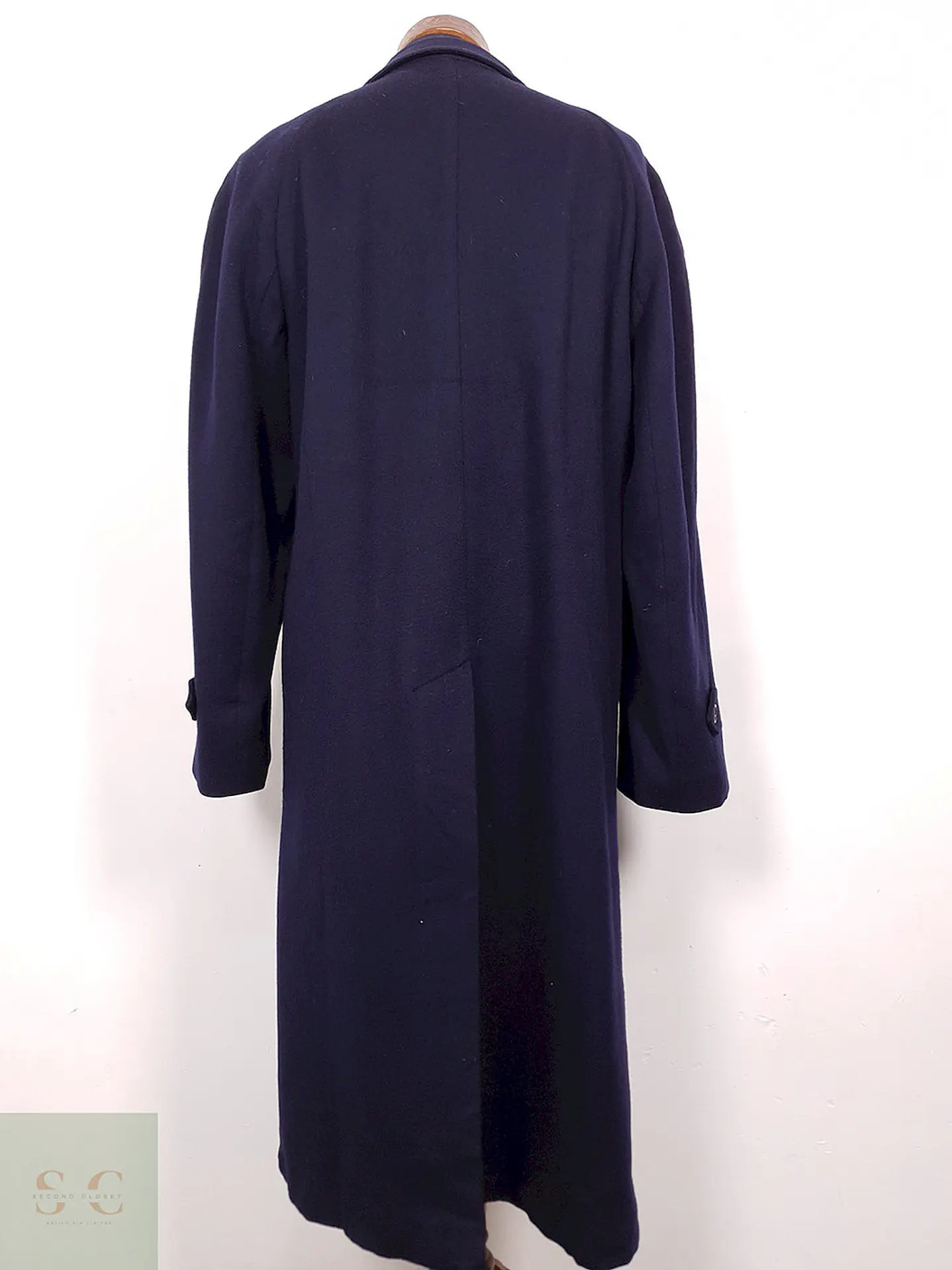 Abrigo largo Fratelli Italia Di Delfino Azul Marino – TALLA L 13