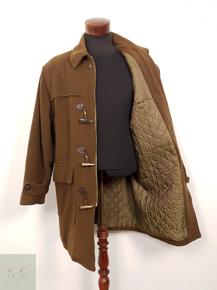Abrigo Montgomery Albert Ti Durce 100% Lana & Cashmere – TALLA 2XL 8
