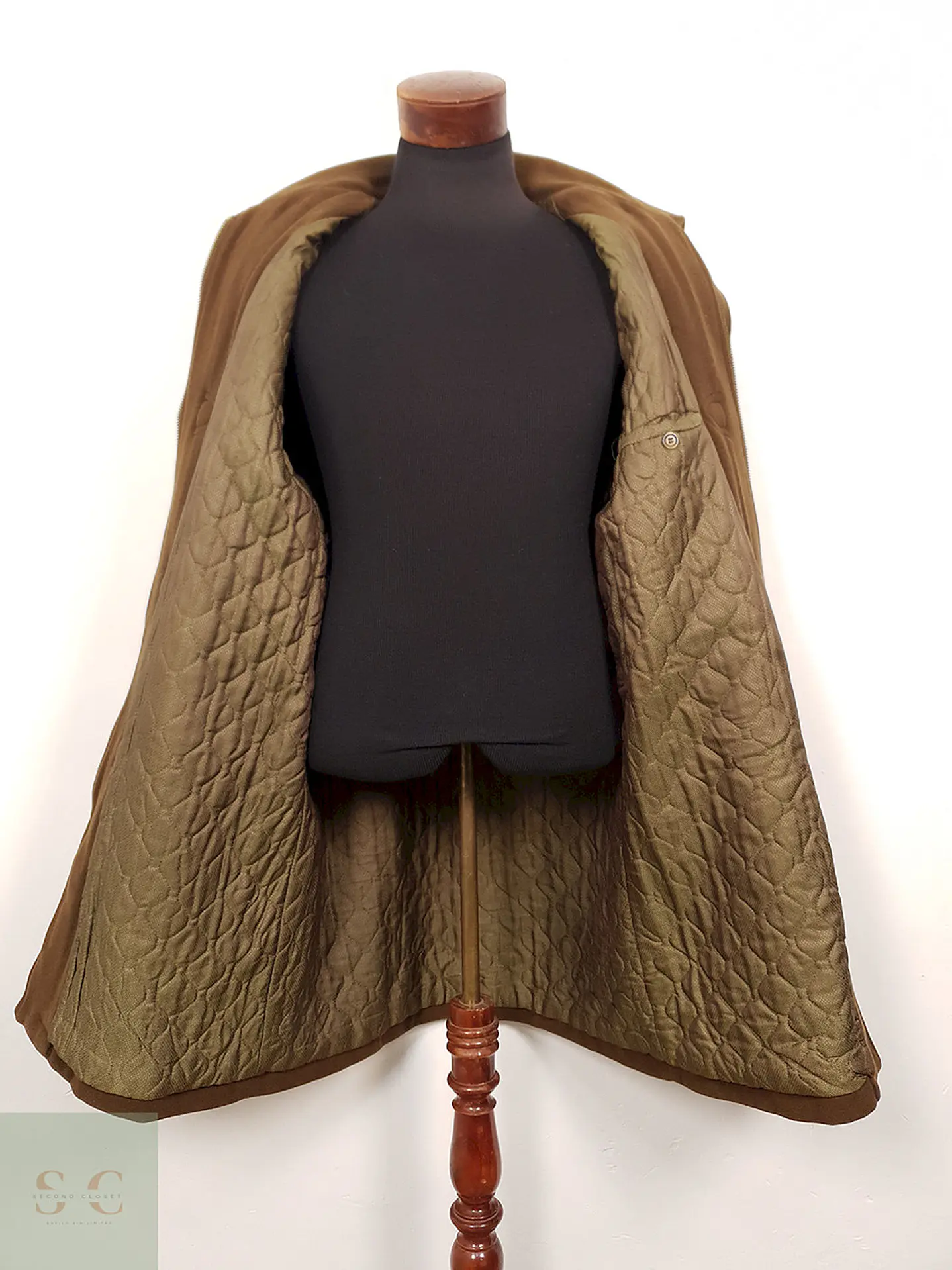 Abrigo Montgomery Albert Ti Durce 100% Lana & Cashmere – TALLA 2XL 10
