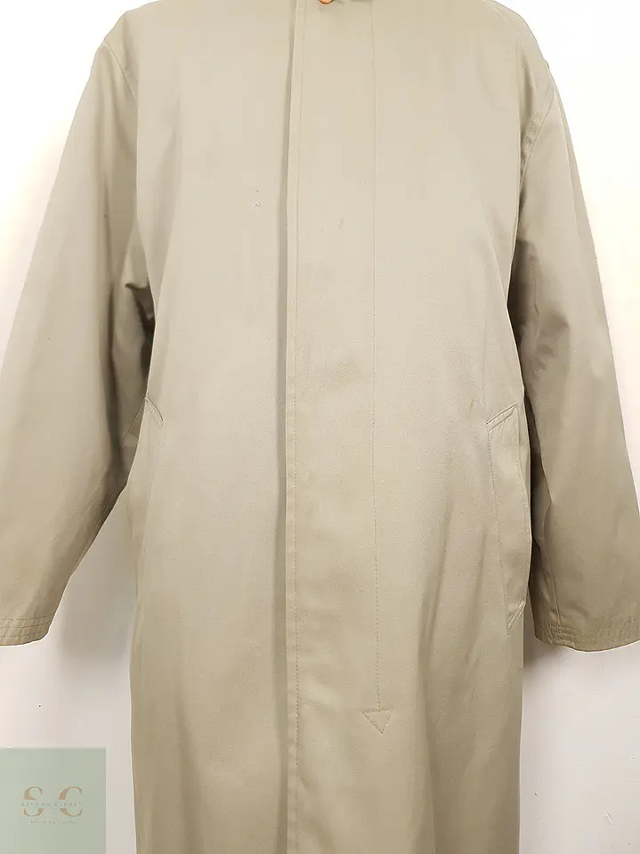 Abrigo Impermeable Vintage Wind or Rain Beige Premium – TALLA 2XL 6