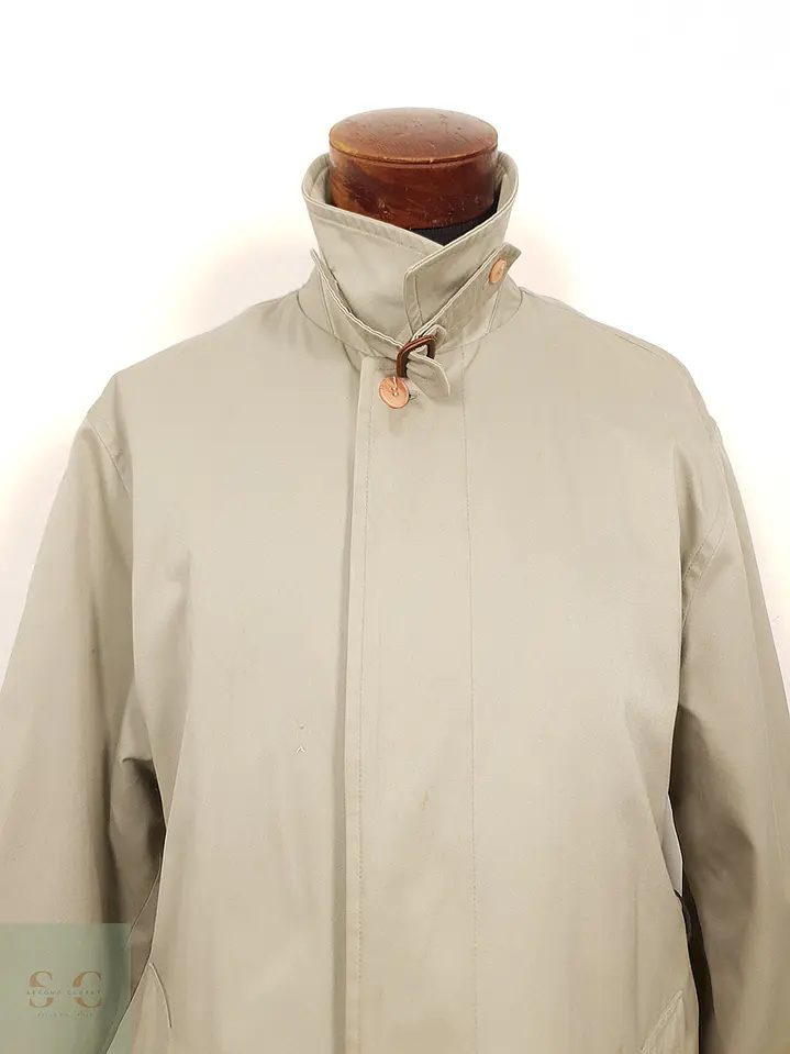 Abrigo Impermeable Vintage Wind or Rain Beige Premium – TALLA 2XL 7