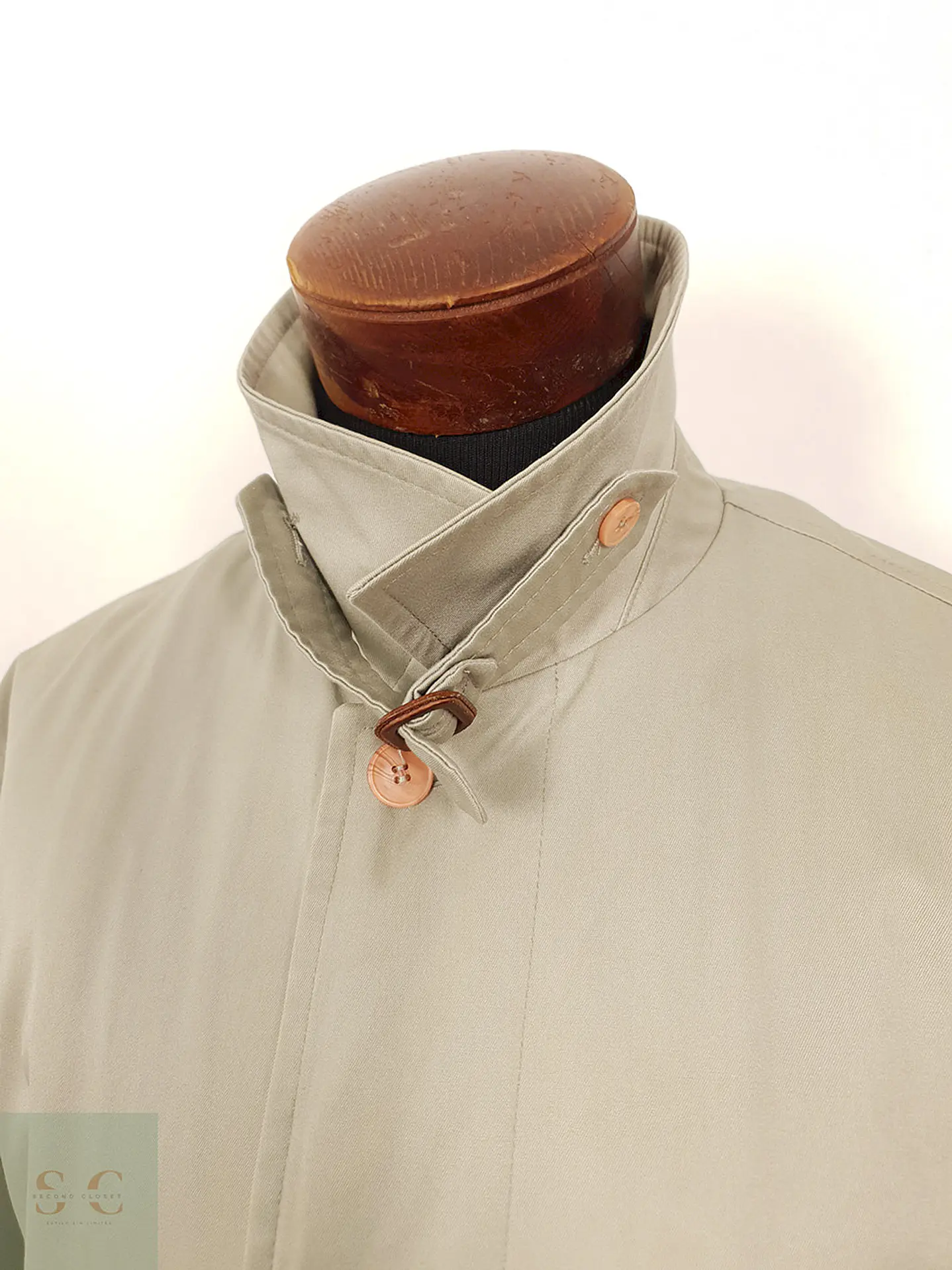 Abrigo Impermeable Vintage Wind or Rain Beige Premium – TALLA 2XL 2