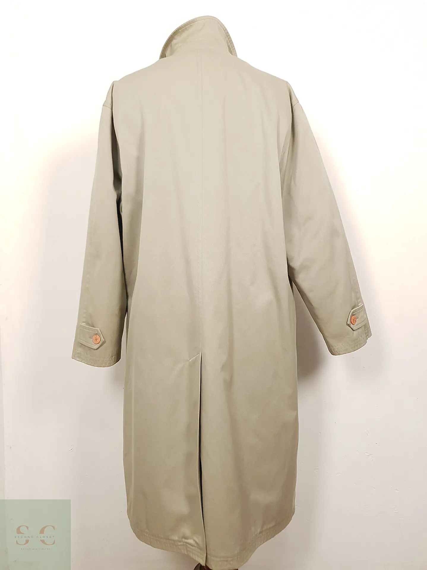 Abrigo Impermeable Vintage Wind or Rain Beige Premium – TALLA 2XL 12
