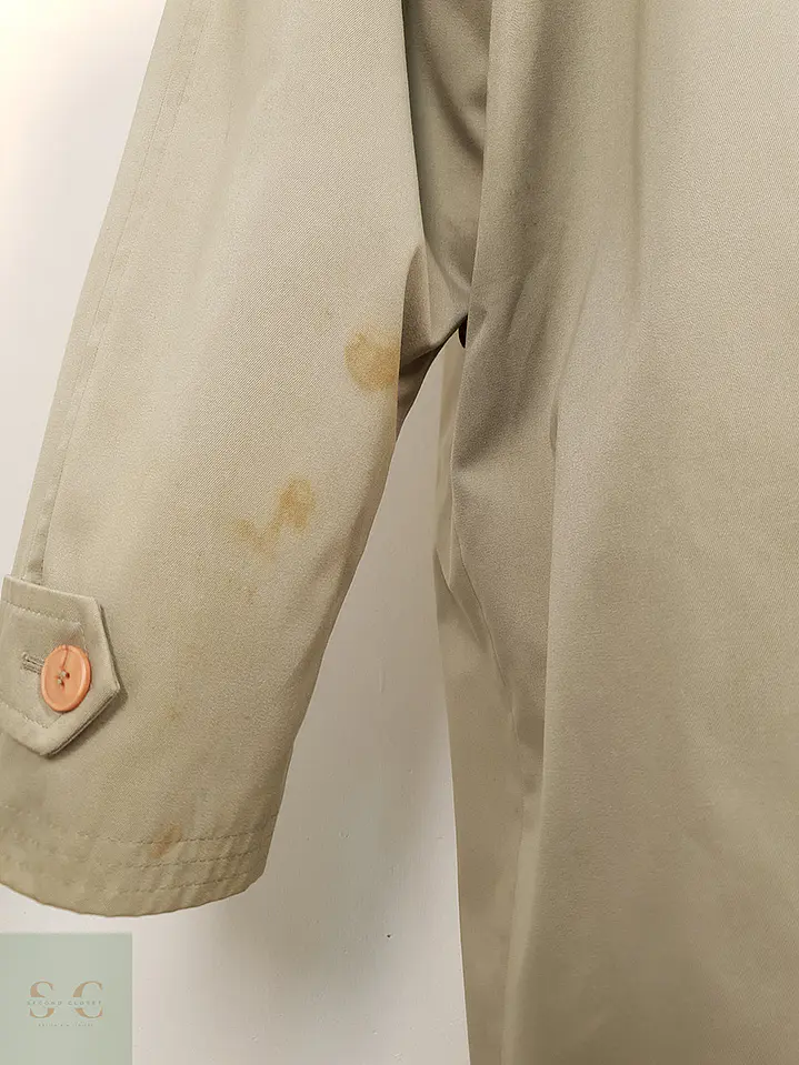 Abrigo Impermeable Vintage Wind or Rain Beige Premium – TALLA 2XL 13