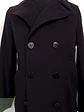 Abrigo Marinero italiano Marina Yatching Negro Lana premium - Talla SM - Miniatura 4