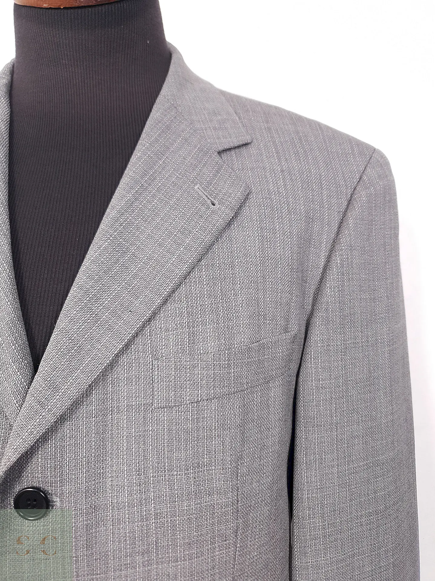 Blazer Hugo Boss Loro Piana Plomo 100% Lana Virgen Super 110s - Talla XL 5