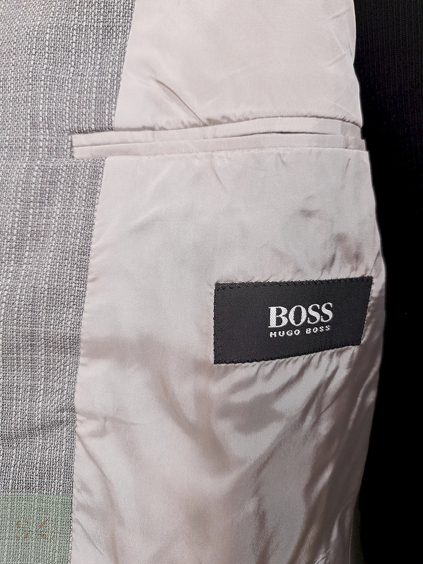 Blazer Hugo Boss Loro Piana Plomo 100% Lana Virgen Super 110s - Talla XL 10