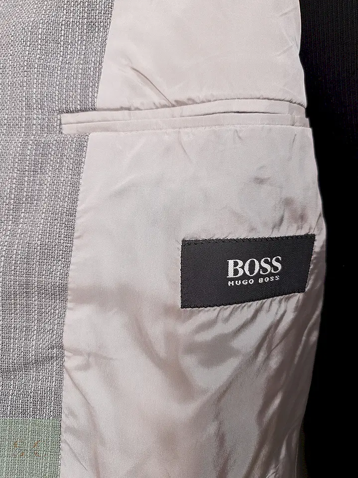 Blazer Hugo Boss Loro Piana Plomo 100% Lana Virgen Super 110s - Talla XL 10