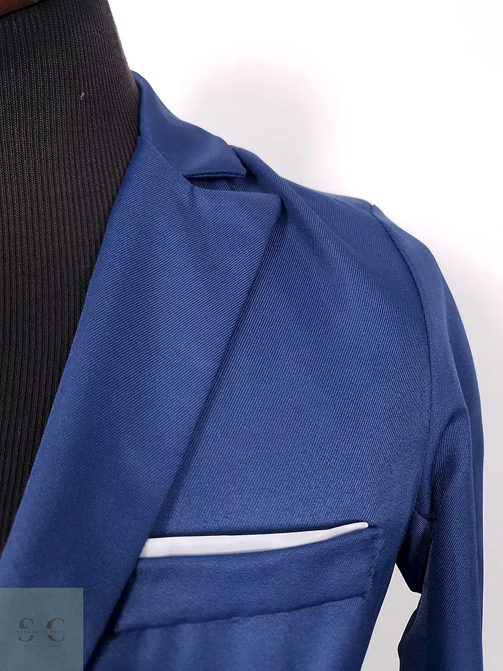 Blazer Básico Azul - Talla XXS 5
