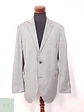 Blazer Eduard Dressler Loro Piana Plomo Espiga 100% Lana Virgen - Talla XL - Miniatura 1