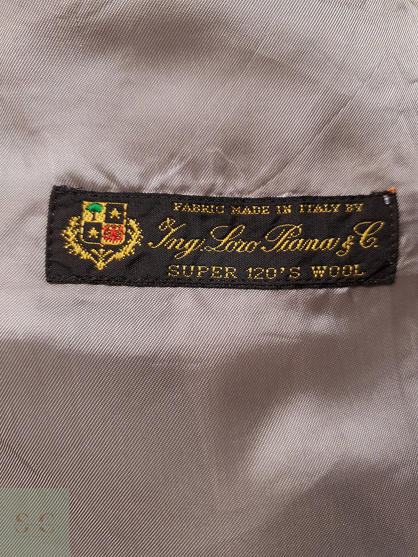 Blazer Eduard Dressler Loro Piana Plomo Espiga 100% Lana Virgen - Talla XL 11