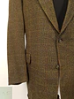 Blazer Franco Callegari Verde Café Viscosa y Lino - Talla XXL - Miniatura 3