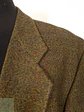 Blazer Franco Callegari Verde Café Viscosa y Lino - Talla XXL - Miniatura 6