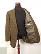 Blazer Franco Callegari Verde Café Viscosa y Lino - Talla XXL - Miniatura 10