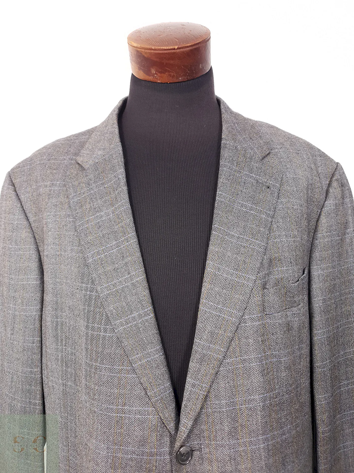 Blazer Digel Plomo Espiga Lana Virgen y Viscosa - Talla XL-XXL 4