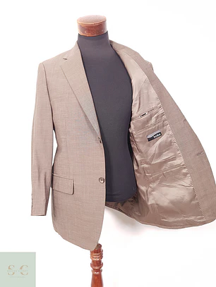 Blazer Heine Café 100% Lana Virgen - Talla M
