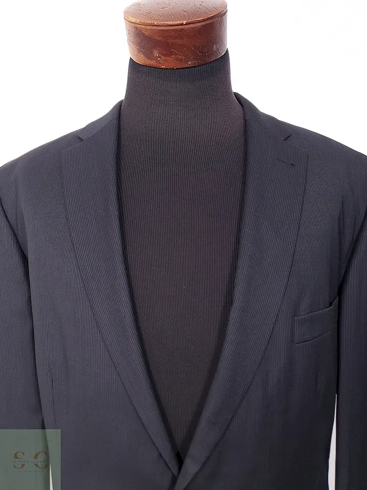 Blazer Roy Robson Reda Negro Rayas Super 110 - Talla XL Largo 5