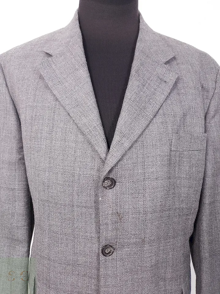 Blazer Bogart Gris 100% Lana Virgen - Talla XL 5