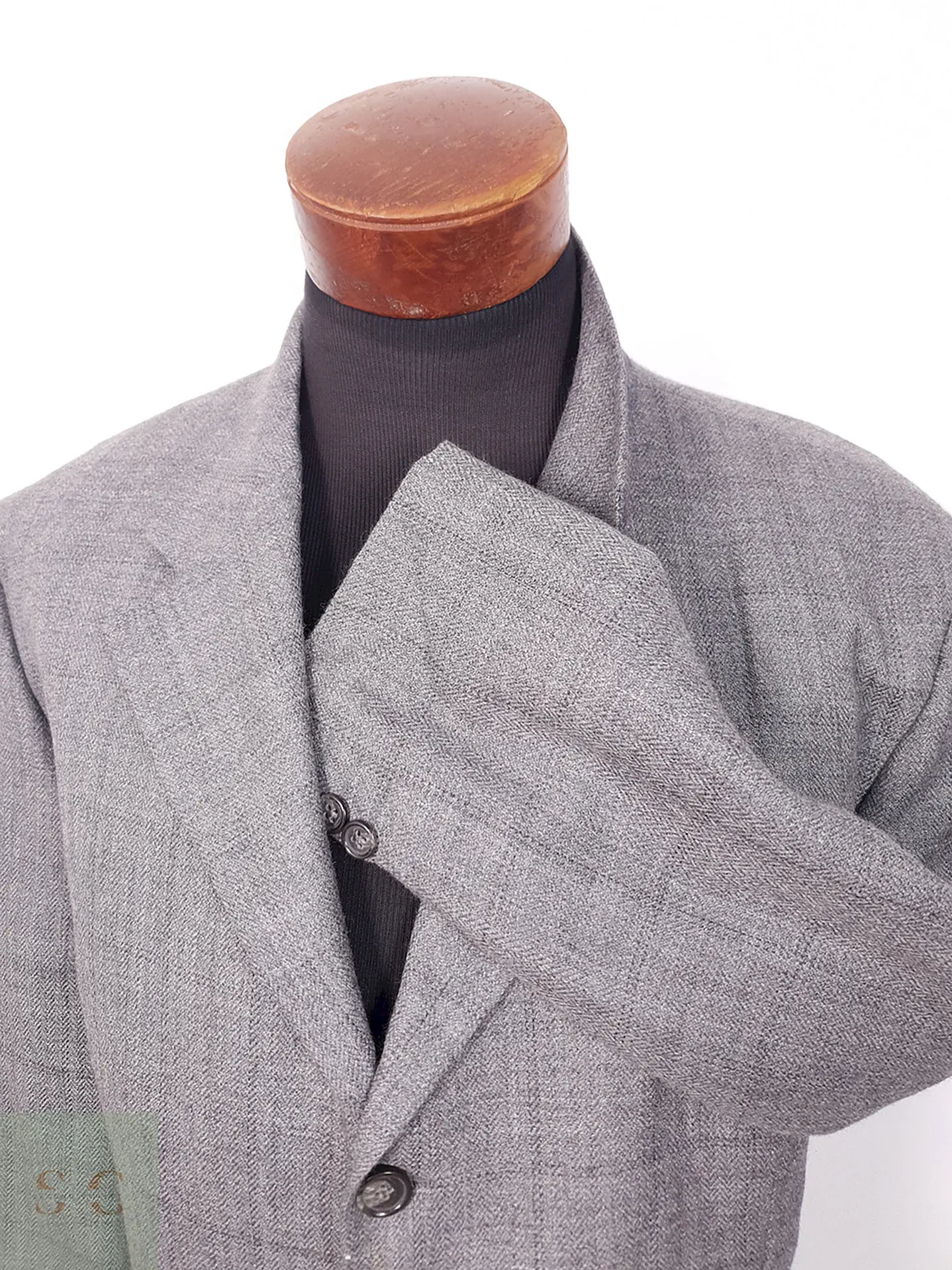 Blazer Bogart Gris 100% Lana Virgen - Talla XL 7