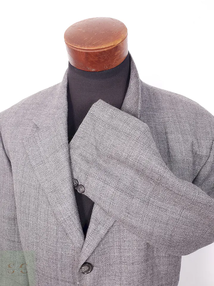 Blazer Bogart Gris 100% Lana Virgen - Talla XL 7