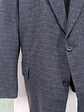 Blazer Mario Barutti Azul Lana Virgen Poliéster Cashmere - Talla XXL - Miniatura 3