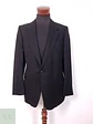 Blazer Formal Negro 1 Botón Lana Virgen Cashmere - Talla SM - Miniatura 1