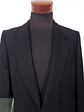 Blazer Formal Negro 1 Botón Lana Virgen Cashmere - Talla SM - Miniatura 4