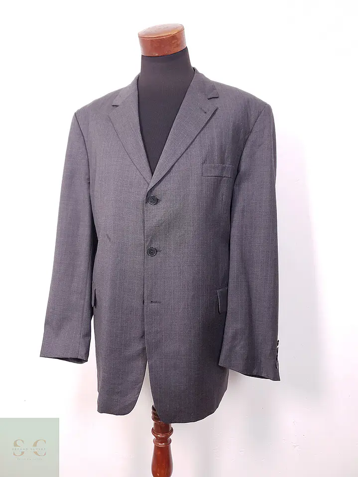 Blazer Canda Plomo Lana Virgen Blend - Talla XXL 2