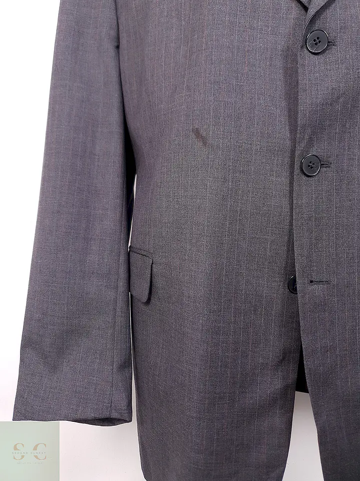 Blazer Canda Plomo Lana Virgen Blend - Talla XXL 3