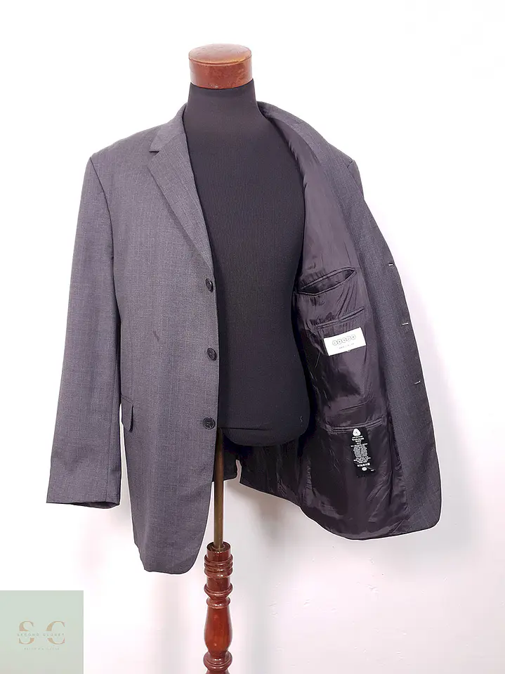 Blazer Canda Plomo Lana Virgen Blend - Talla XXL 8